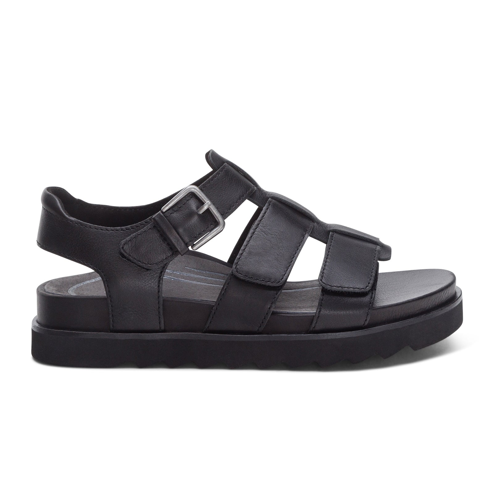 Aetrex Romy Backstrap Sandal (Women) - Black